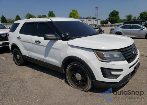 2016 Ford Explorer Police Interceptor from USA, damaged, VIN 1FM5K8AR3GGC95703